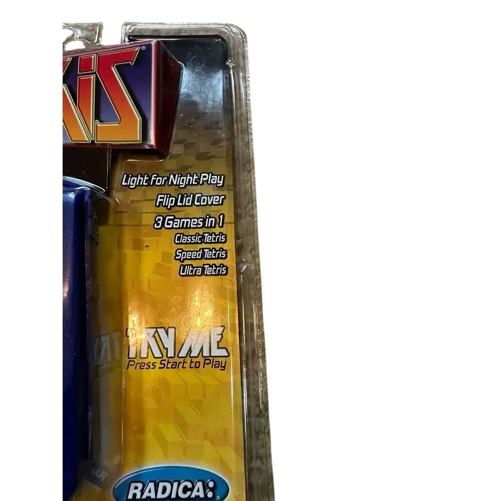Radica - 2000 - Tetris Game Handheld With Light And Sound - New